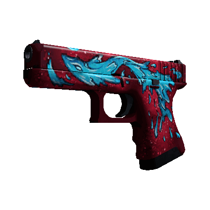 Glock-18 | Water Elemental (Minimal Wear)