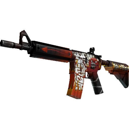 M4A4 | Hellfire (Minimal Wear)