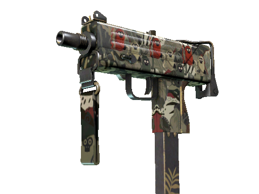 MAC-10 | Monkeyflage (Field-Tested)