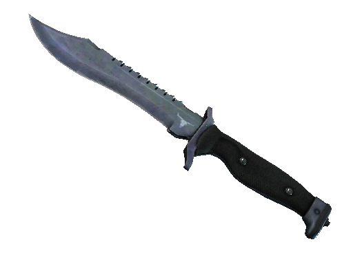 ★ Bowie Knife | Blue Steel (Battle-Scarred)