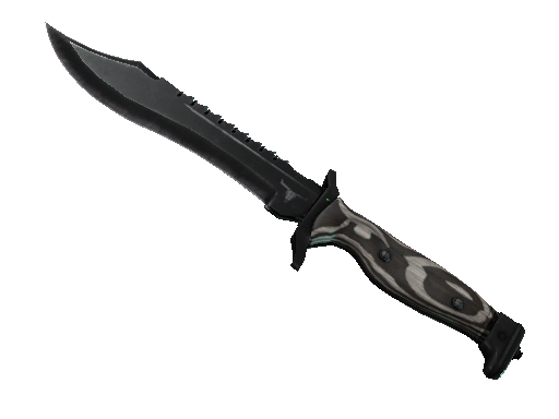 ★ Bowie Knife | Black Laminate (Minimal Wear)