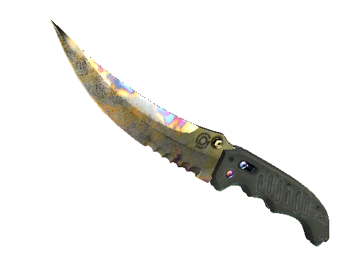 ★ Flip Knife | Case Hardened (Minimal Wear)