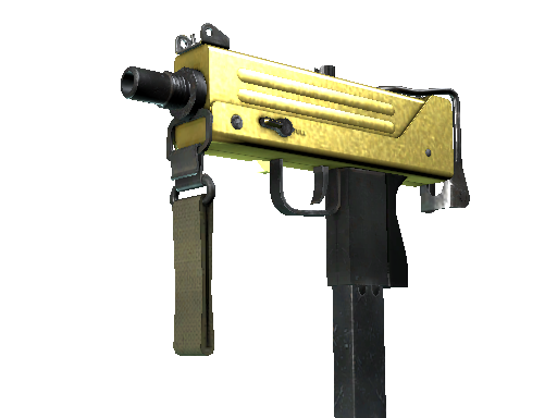 MAC-10 | Gold Brick (Field-Tested)