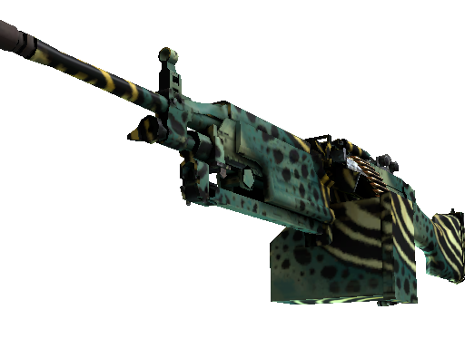 M249 | Emerald Poison Dart (Field-Tested)