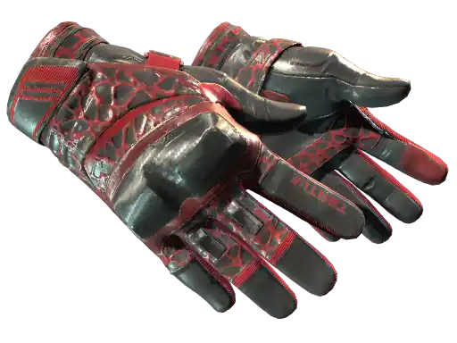 ★ Moto Gloves | Blood Pressure (Well-Worn)