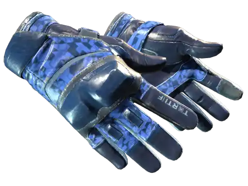 ★ Moto Gloves | Polygon (Well-Worn)