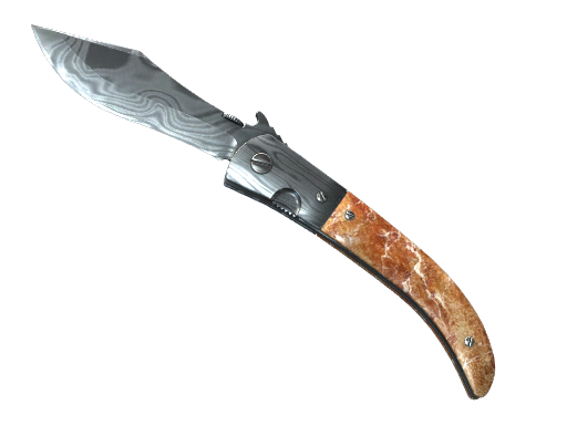 ★ Navaja Knife | Damascus Steel (Field-Tested)
