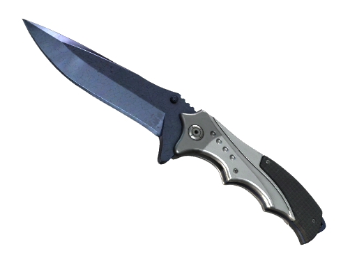 ★ Nomad Knife | Blue Steel (Battle-Scarred)