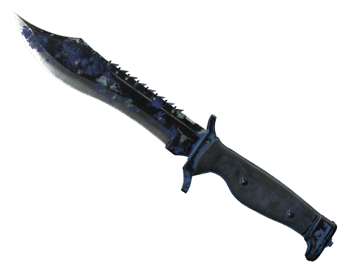 ★ Bowie Knife | Bright Water (Battle-Scarred)