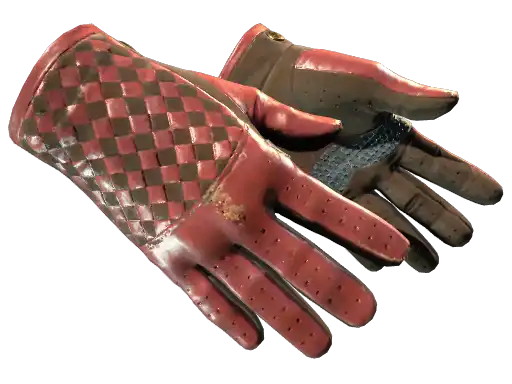★ Driver Gloves | Crimson Weave (Well-Worn)