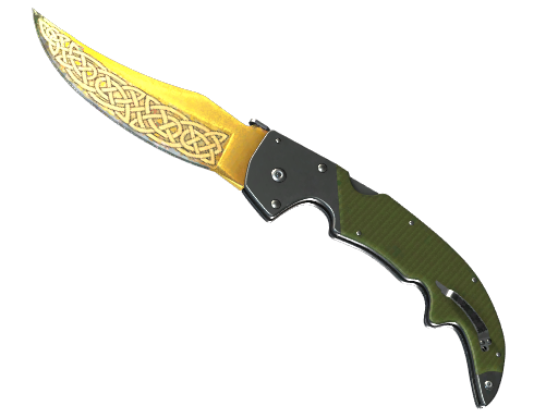 ★ Falchion Knife | Lore (Well-Worn)