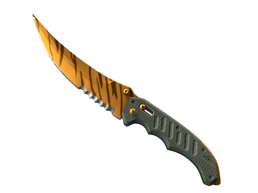 ★ Flip Knife | Tiger Tooth (Minimal Wear)