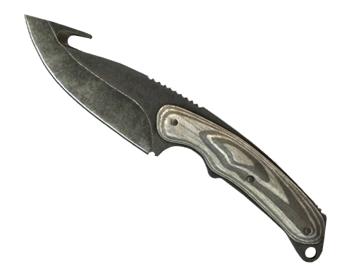 ★ Gut Knife | Black Laminate (Battle-Scarred)