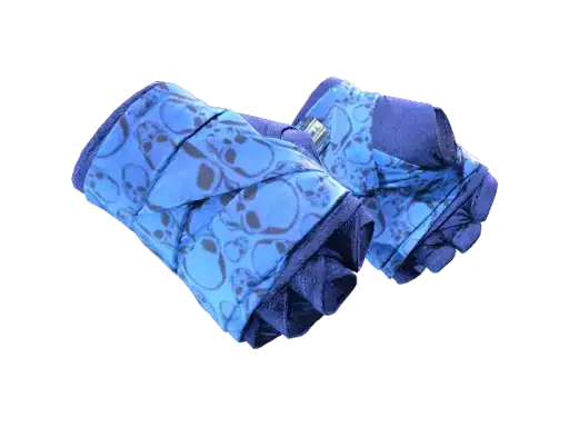 ★ Hand Wraps | Cobalt Skulls (Factory New)