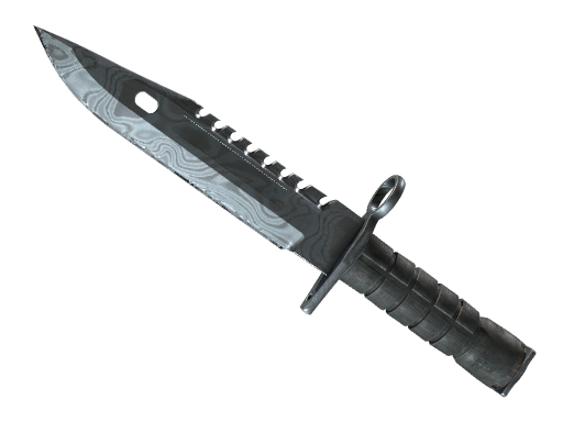 ★ StatTrak™ M9 Bayonet | Damascus Steel (Well-Worn)