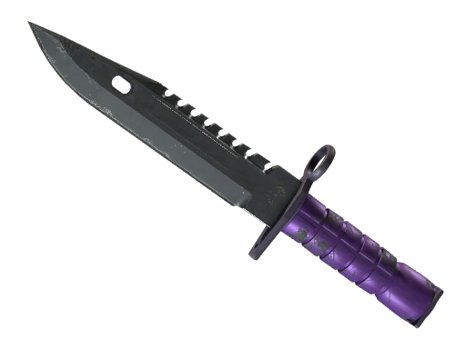★ StatTrak™ M9 Bayonet | Ultraviolet (Well-Worn)
