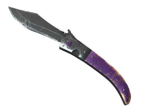 ★ StatTrak™ Navaja Knife | Ultraviolet (Battle-Scarred)