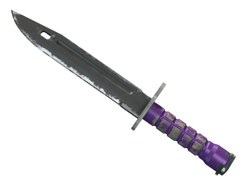 ★ StatTrak™ Bayonet | Ultraviolet (Well-Worn)