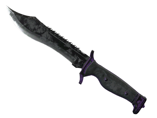 ★ StatTrak™ Bowie Knife | Ultraviolet (Battle-Scarred)