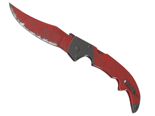 ★ StatTrak™ Falchion Knife | Crimson Web (Field-Tested)