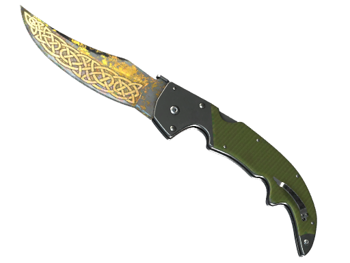 ★ StatTrak™ Falchion Knife | Lore (Battle-Scarred)