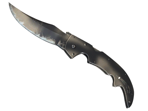 ★ StatTrak™ Falchion Knife | Scorched (Well-Worn)