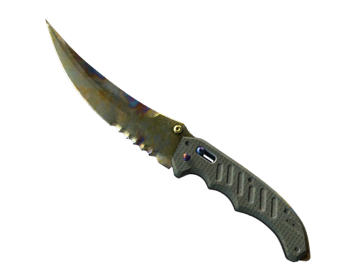 ★ StatTrak™ Flip Knife | Case Hardened (Battle-Scarred)