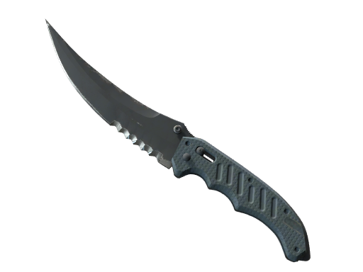 ★ StatTrak™ Flip Knife | Night (Well-Worn)
