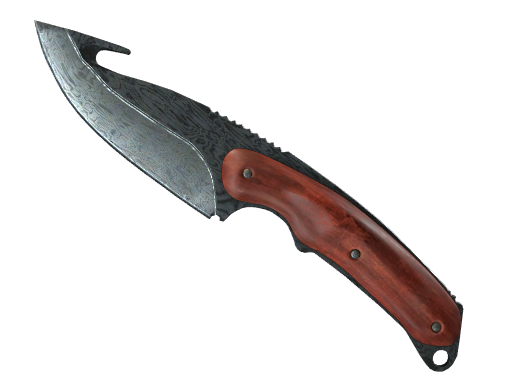 ★ StatTrak™ Gut Knife | Damascus Steel (Battle-Scarred)