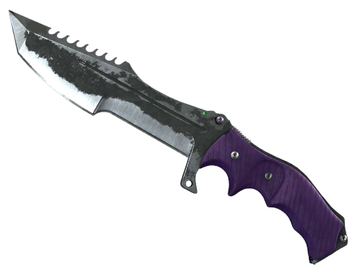 ★ StatTrak™ Huntsman Knife | Ultraviolet (Battle-Scarred)