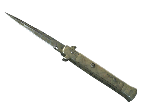 ★ StatTrak™ Stiletto Knife | Safari Mesh (Battle-Scarred)