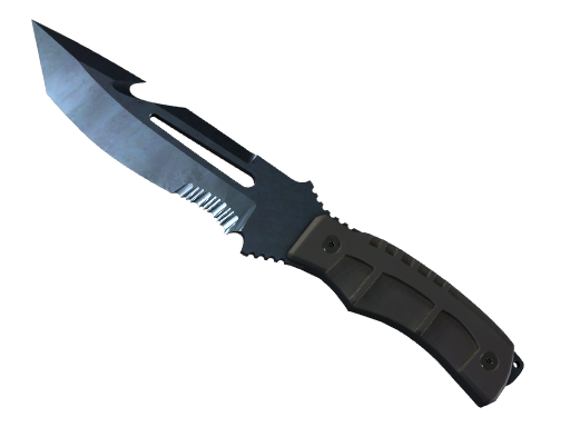 ★ StatTrak™ Survival Knife | Blue Steel (Factory New)