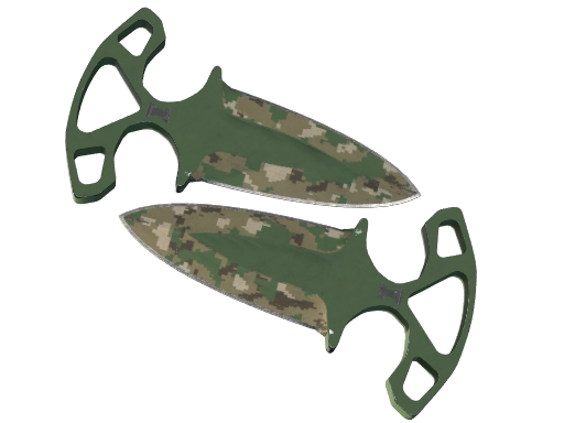 ★ StatTrak™ Shadow Daggers | Forest DDPAT (Field-Tested)