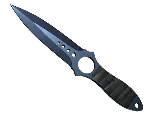 ★ StatTrak™ Skeleton Knife | Blue Steel (Battle-Scarred)