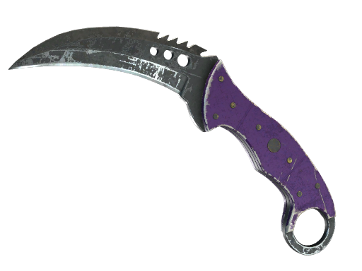 ★ StatTrak™ Talon Knife | Ultraviolet (Battle-Scarred)