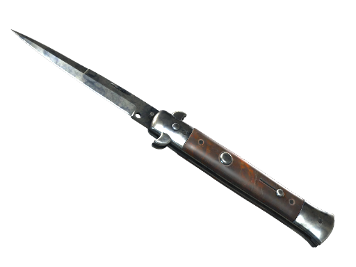 ★ Stiletto Knife | Stained (Field-Tested)