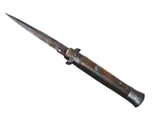 ★ Stiletto Knife | Rust Coat (Well-Worn)