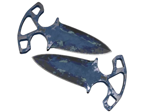 ★ Shadow Daggers | Bright Water (Battle-Scarred)