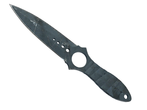 ★ Skeleton Knife | Night Stripe (Battle-Scarred)