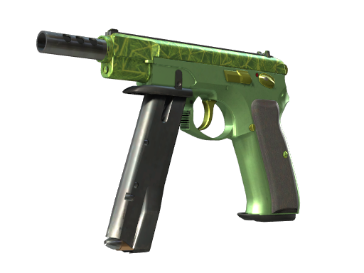 CZ75-Auto | Emerald Quartz (Minimal Wear)