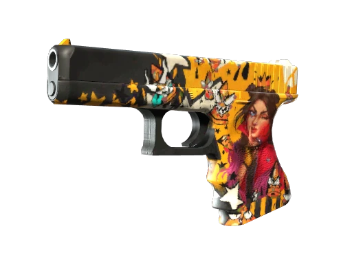 Glock-18 | Bullet Queen (Minimal Wear)