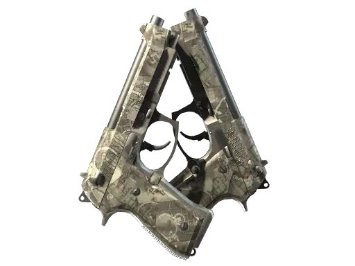 Dual Berettas | Heist (Well-Worn)