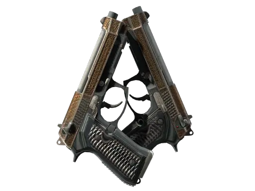 Dual Berettas | Tread (Field-Tested)