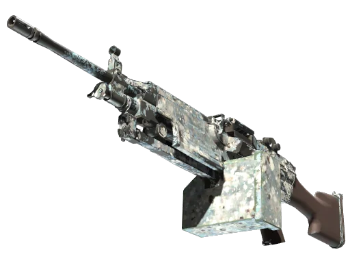 M249 | Blizzard Marbleized (Field-Tested)
