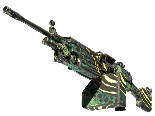 M249 | Emerald Poison Dart (Field-Tested)