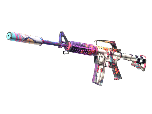 M4A1-S | Vaporwave (Well-Worn)