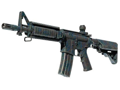 M4A4 | Dark Blossom (Well-Worn)