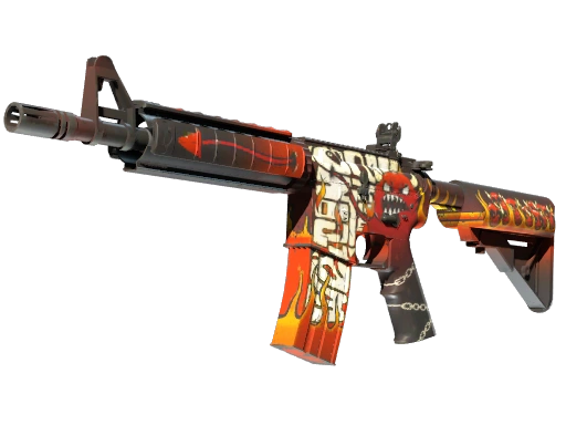 M4A4 | Hellfire (Minimal Wear)