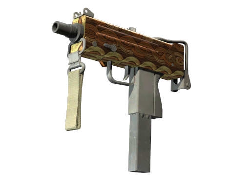 MAC-10 | Copper Borre (Minimal Wear)