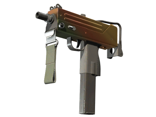MAC-10 | Amber Fade (Field-Tested)